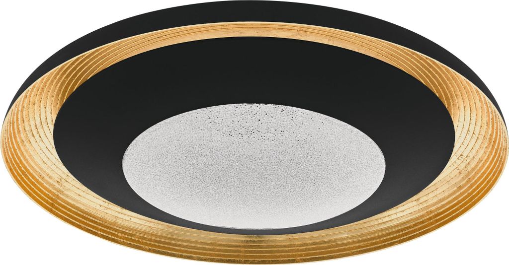 EGLO LED Deckenleuchte Canicosa 2, mit Fernbedienung, Farbtemperaturwechsel (warm-kalt), Nachtlicht, dimmbar, Ø 49,5cm