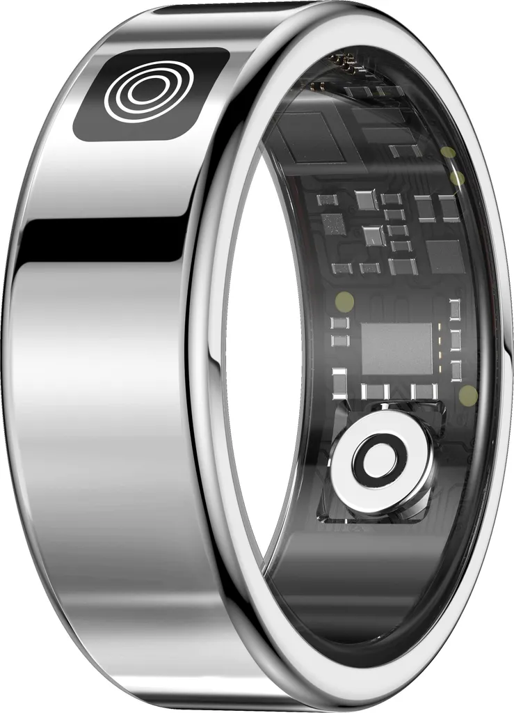 INF Smart Ring Argento 8: L'Originale Tracker Salute senza Canone - 3
