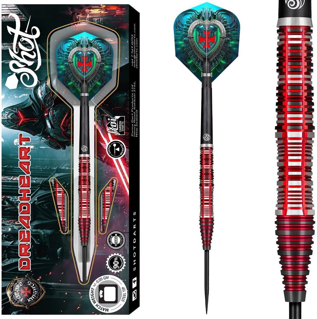 Shot Future Knights Dreadheart 90 % Steeldarts 25gr.