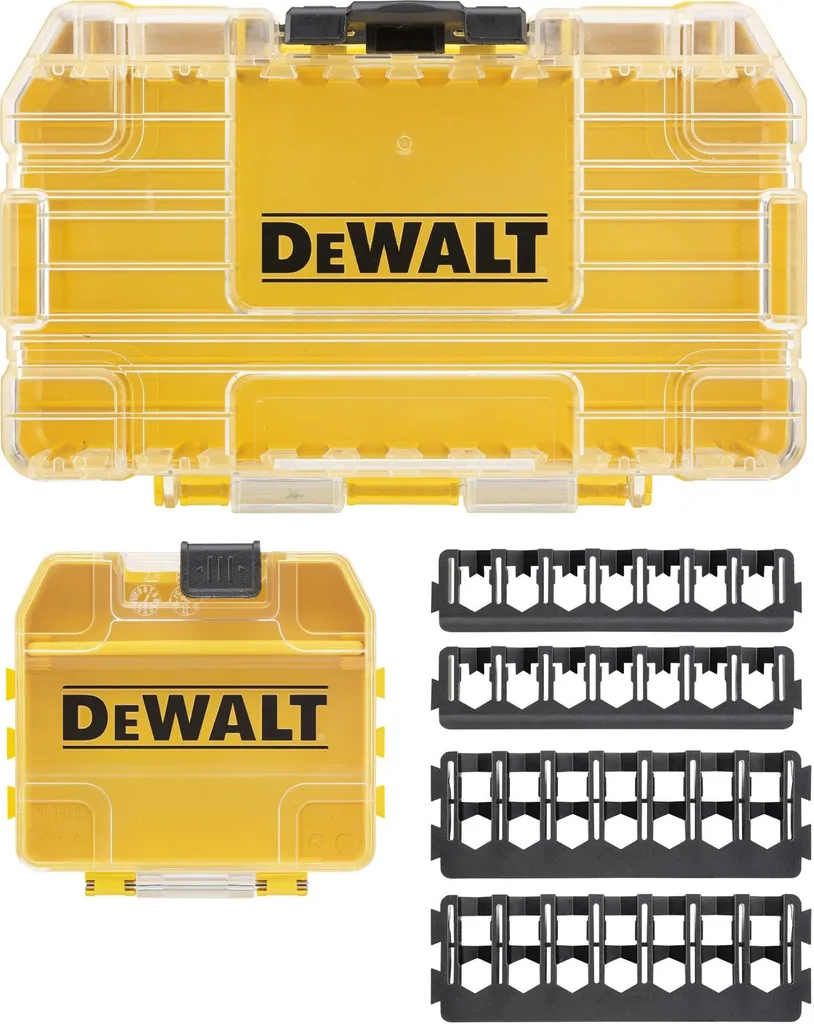 DEWALT Valigetta TOUGHCASE Piccola Vuota: Organizer Robusto per Inserti - 2