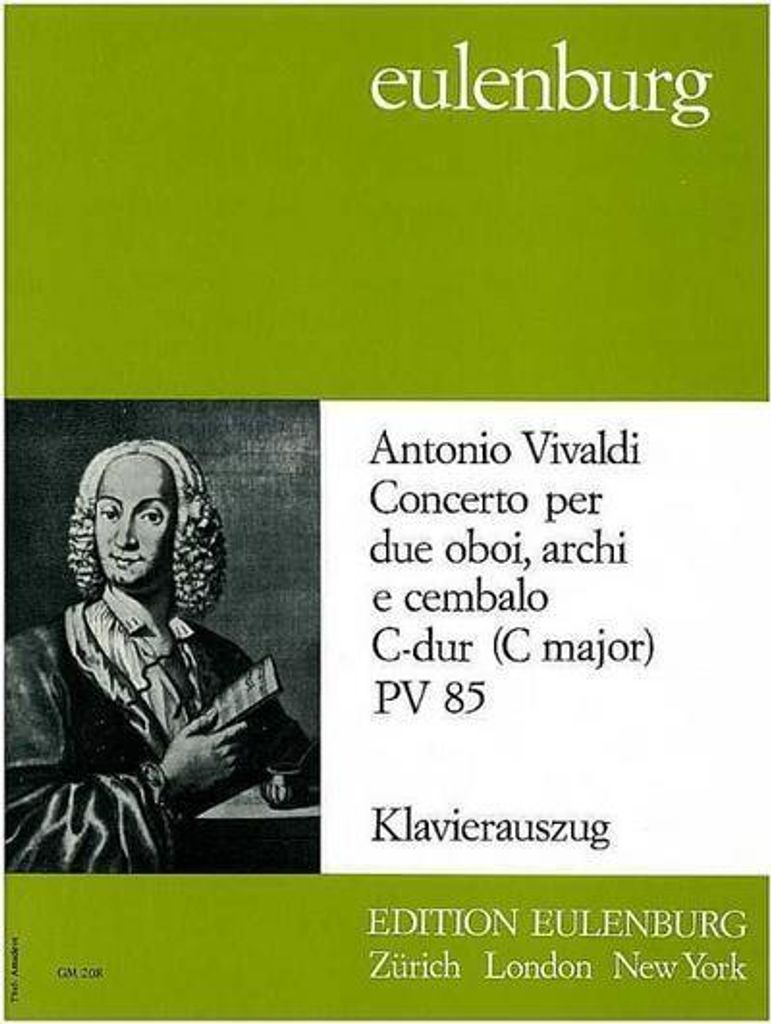 Concerto C-Dur PV85für 2 Oboen, Streicher und Cembalo