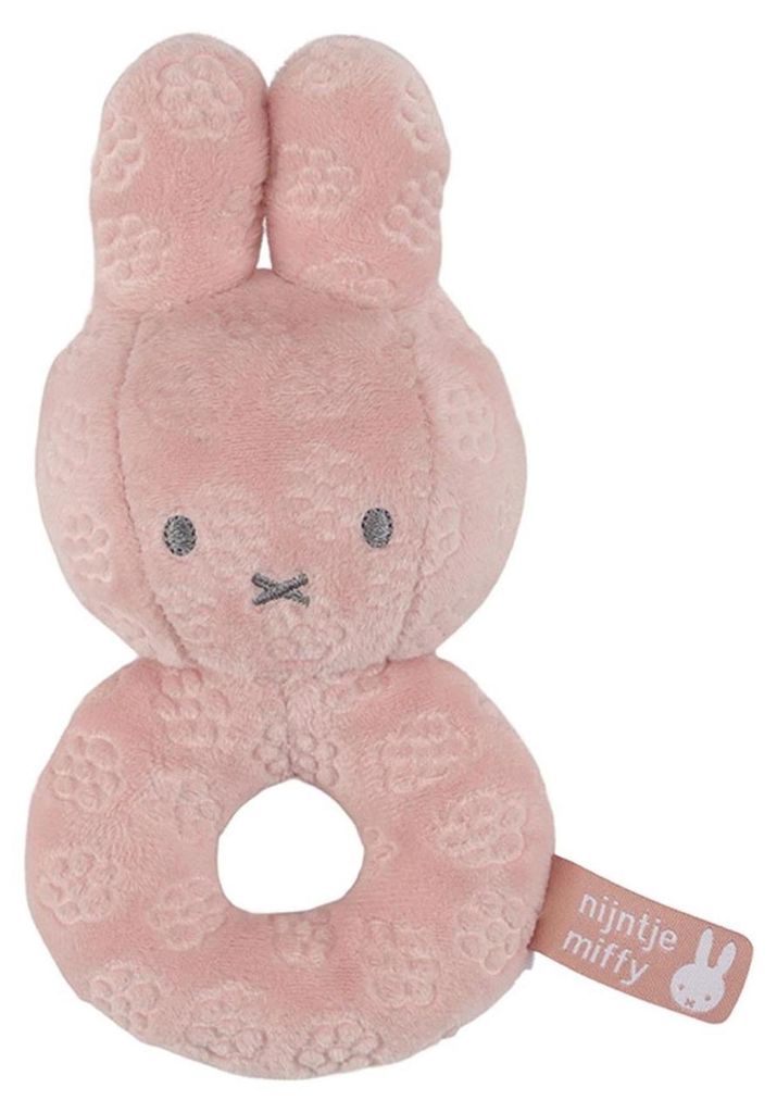 Little Dutch Miffy Rassel rosa Blume Gr