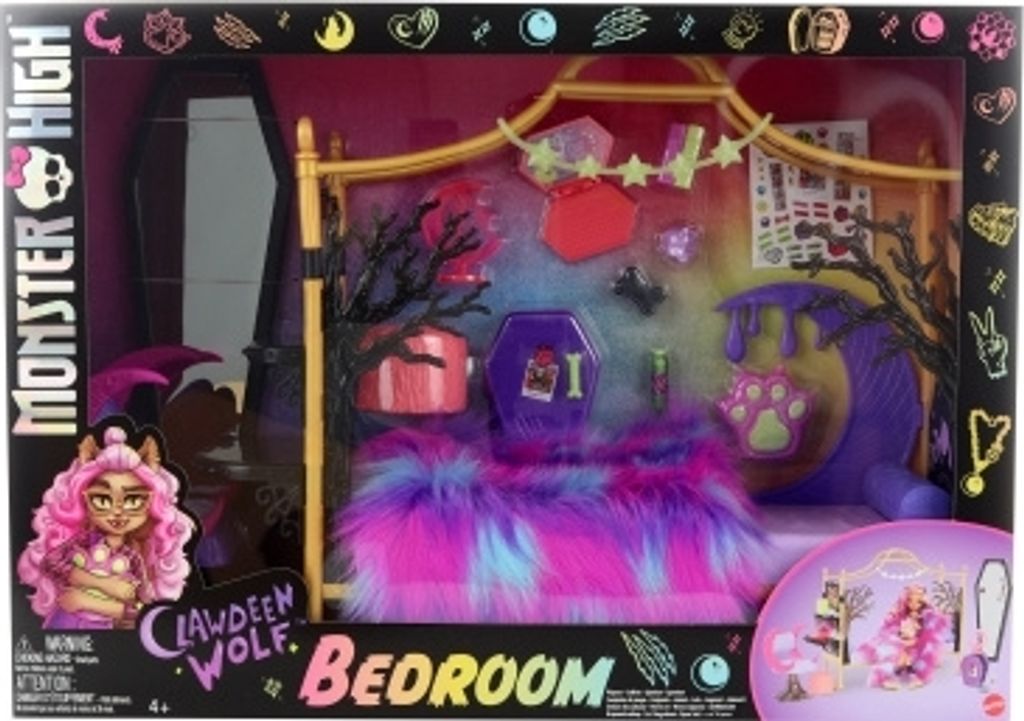 Monster High Clawdeen Wolfs Schlafzimmer Produktbild 10