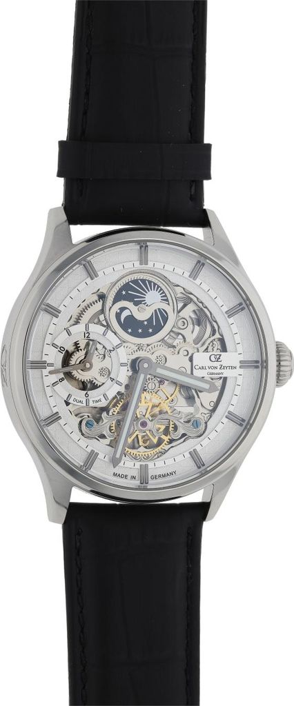 Carl von Zeyten Herren Armbanduhr CVZ0008WHS Neustadt Kal 416 582/999