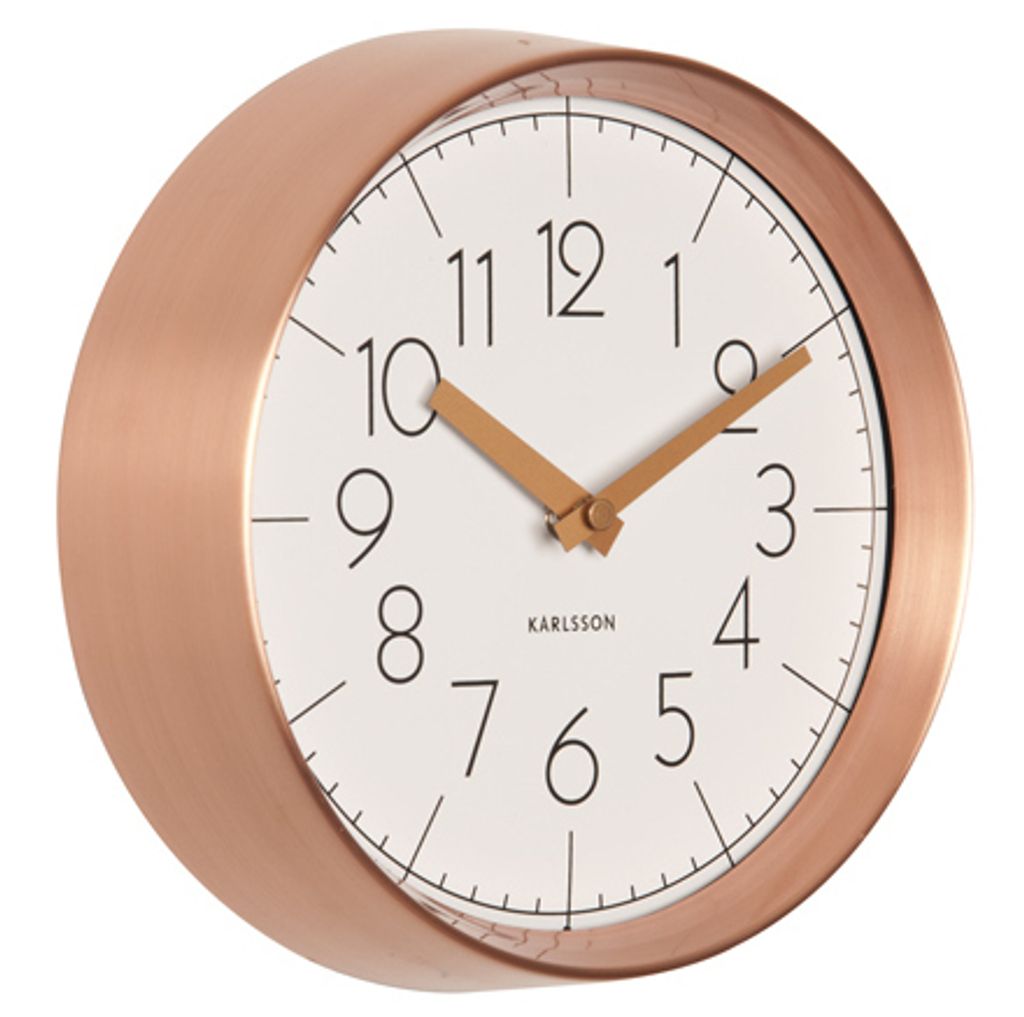 Wanduhr KA5580WH Karlsson 22cm
