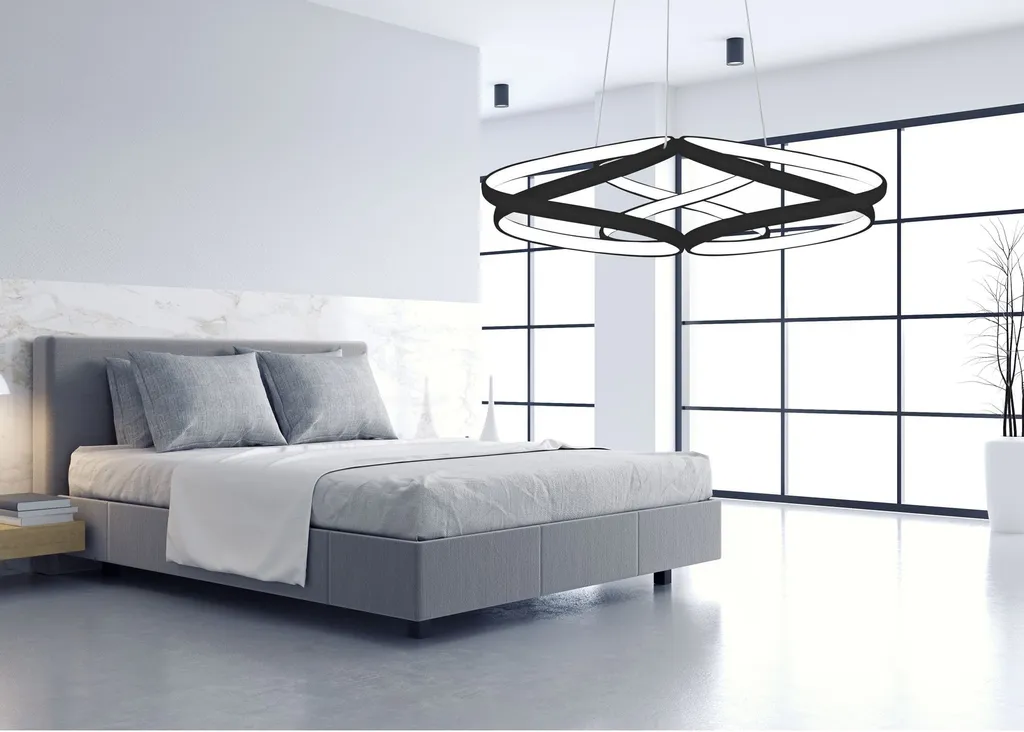 Éclairage LED Plafond Anti-Éblouissement Toolight APP793-CP Flat Black