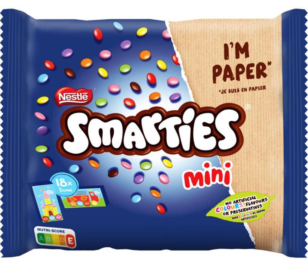 Smarties Mini čokoládové guličky 259 g – Farebné čokoládové Obrázok produktu 