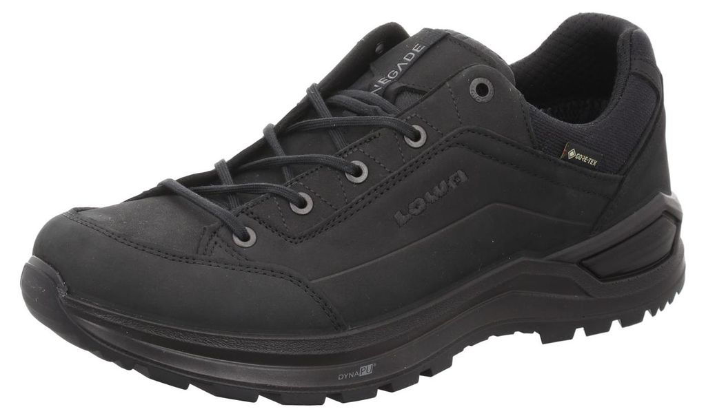 Lowa Herren Renegade Evo GTX Lo Wanderschuh SCHWARZ/SCHWARZ 49.5