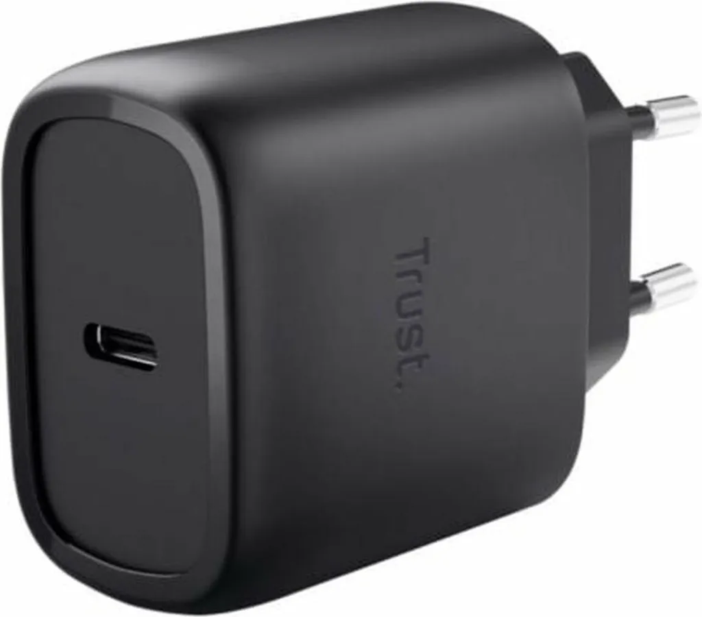 Trust 25521 Nero 45W: L'Alimentatore GaN Definitivo per il Viaggio