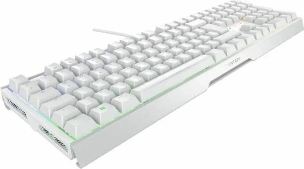 Clavier Mécanique CHERRY XTRFY MX 3.1 Filaire Blanc pour Joueur PC
