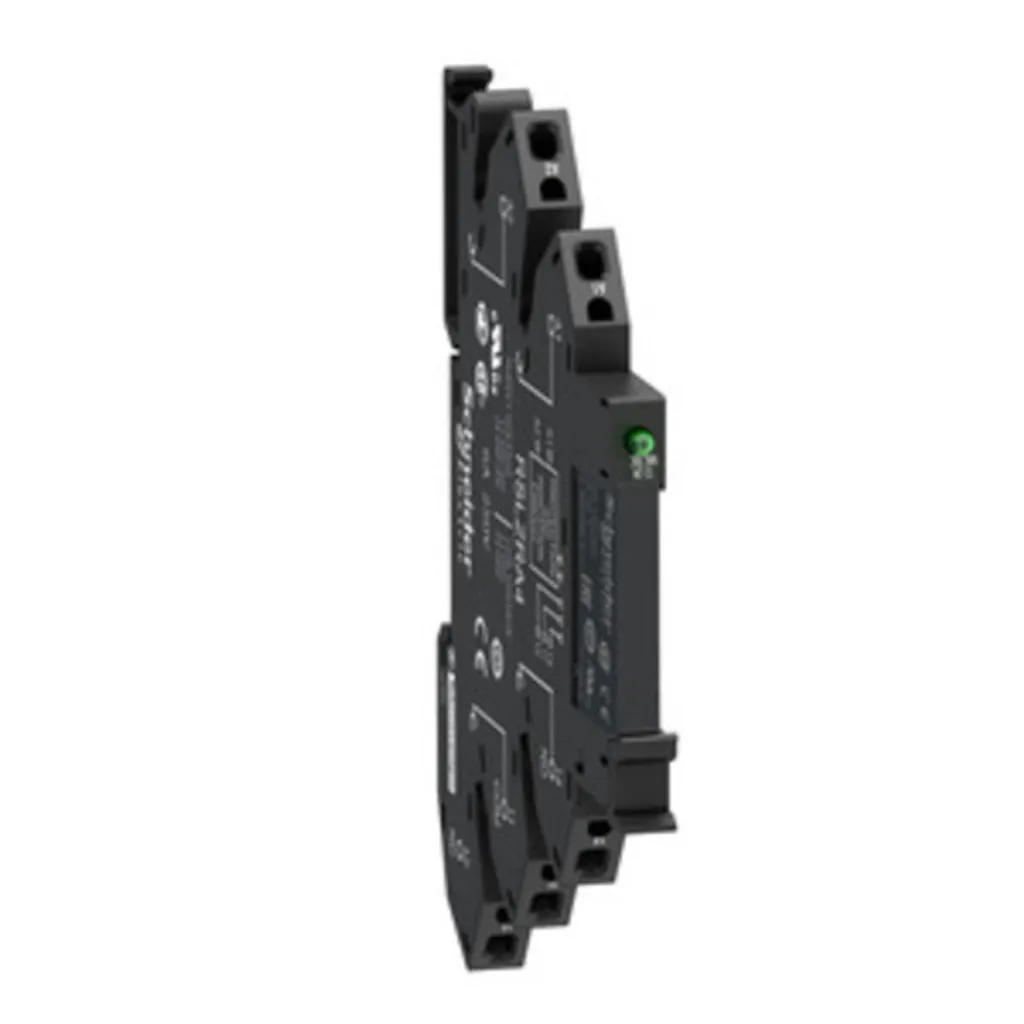 10 Relais de commutation RSL1PRBU Slim 24VUC 1W 6A pour montage Rail DIN