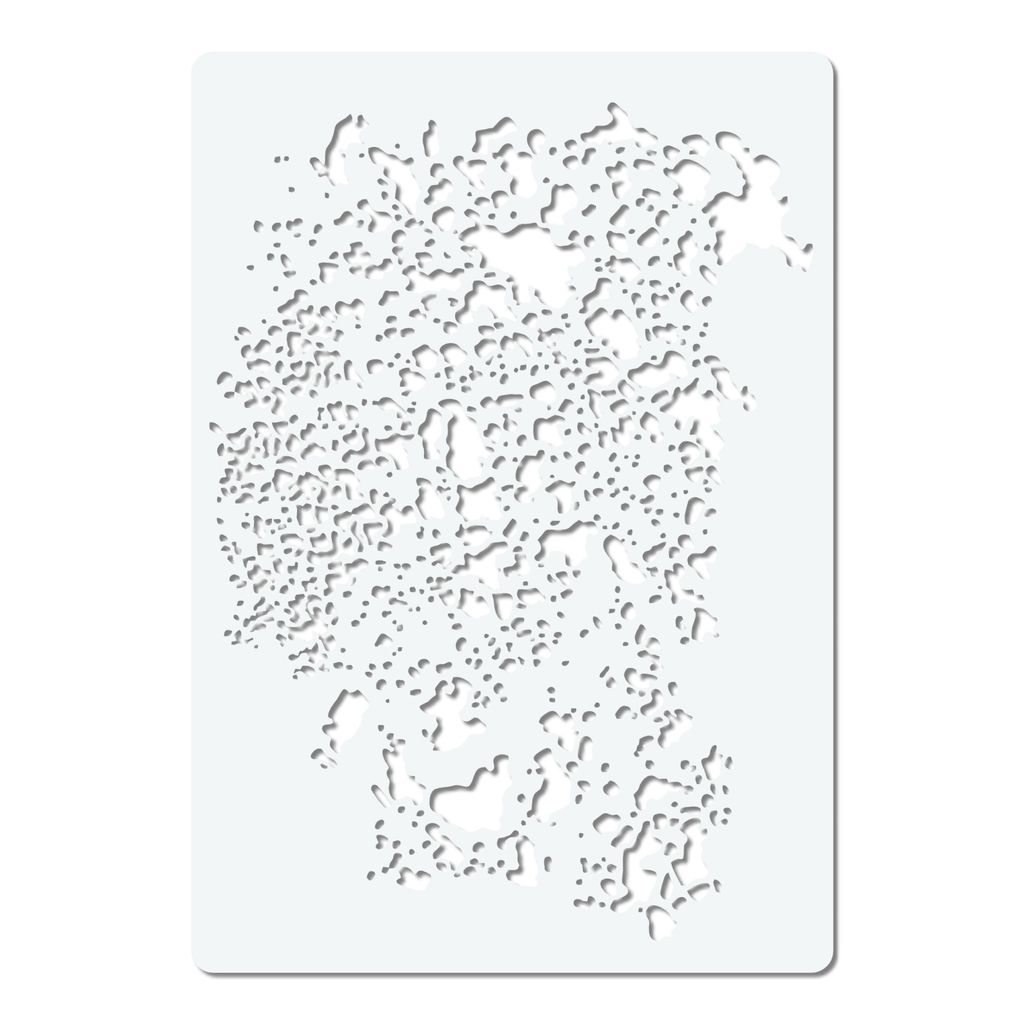 FX Schablone Gator – Lasergeschnitten, 20,3 X 25,4 Cm – Für Präzise Airbrush-Effekte, Lösungsmittelbeständig