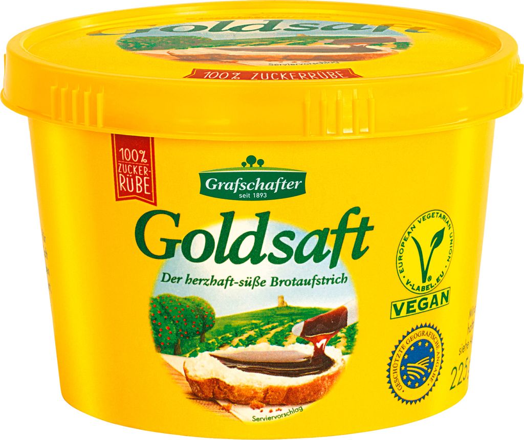 Grafschafter Goldsaft Sirop de betterave à sucre savoureux Image du produit 
