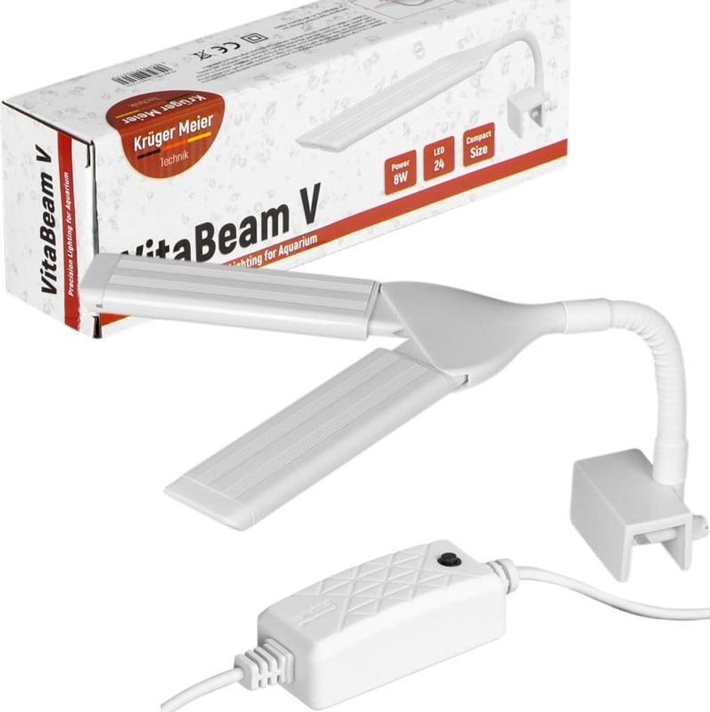 Kruger Meier VitaBeam V - lampa LED 8W do akwarium 10l - Zdjęcie produktu 