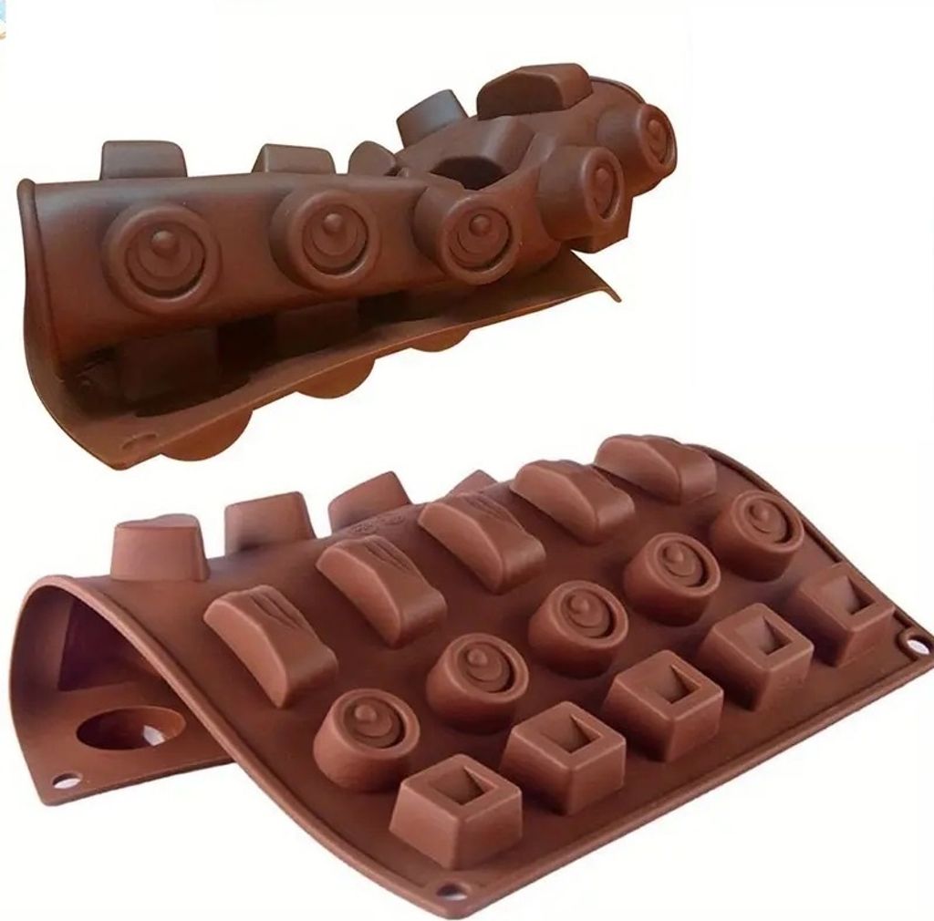 XL Silikonform Silikon Pralinenform für 30 Pralinen Herz Produktbild 6