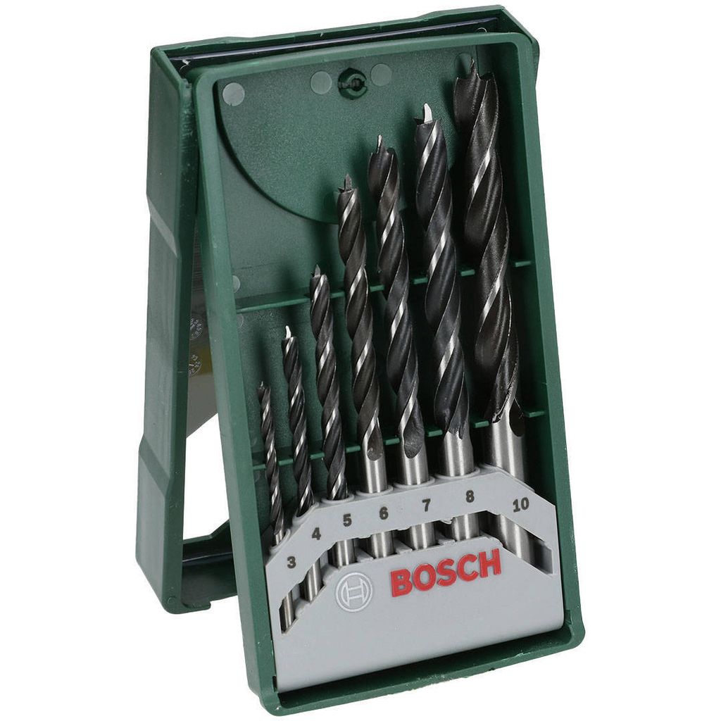 Jeu de mèches à bois 3-10 Bosch (7 pièces) 2607019580 Image du produit 