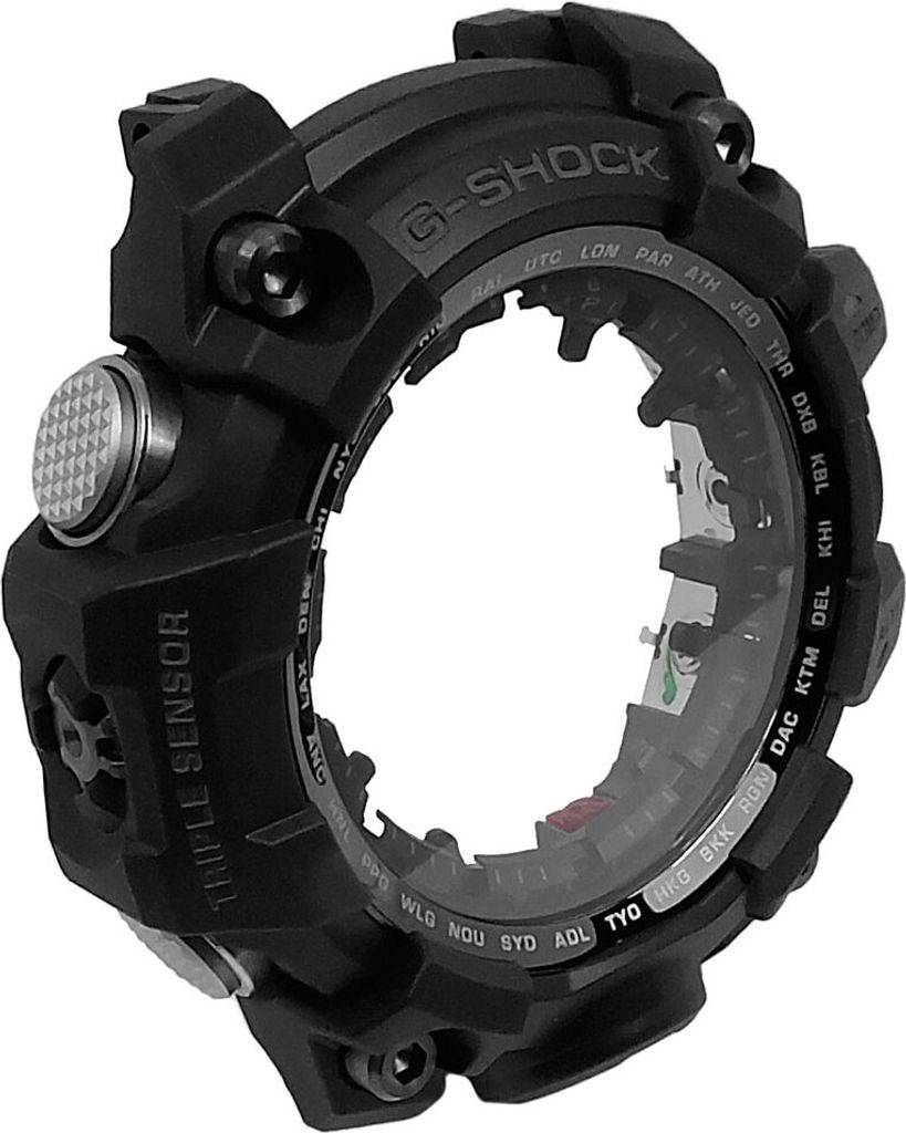 Casio G-Shock Gehäuse CASE/CENTER ASSY schwarz Resin Produktbild 