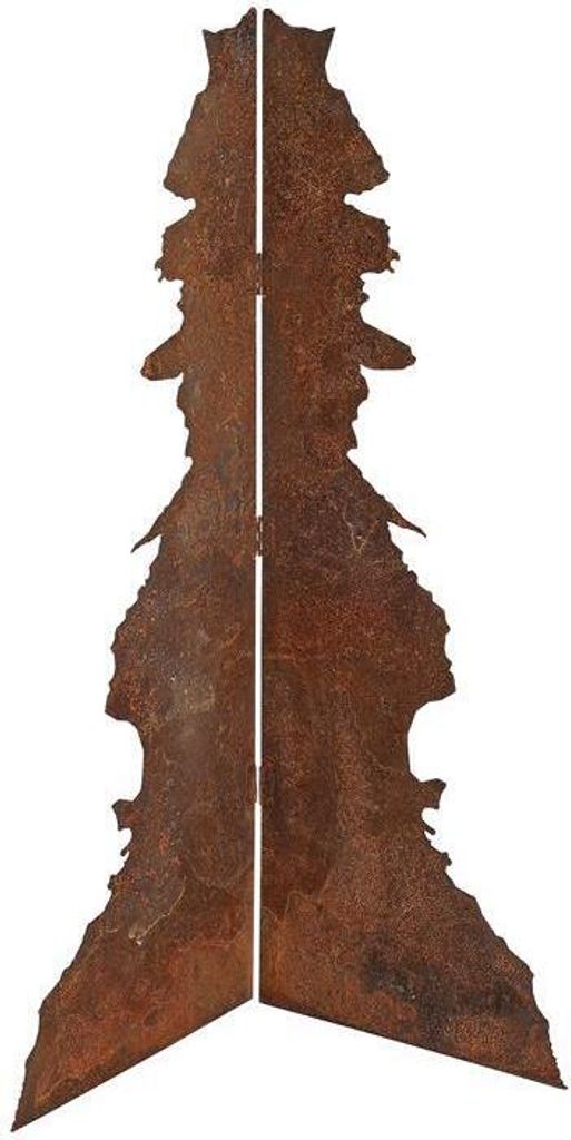 Ecksäule Gartendeko Edelrost 113 cm Dekosäule Rostsäule Rost Dekoration Säule