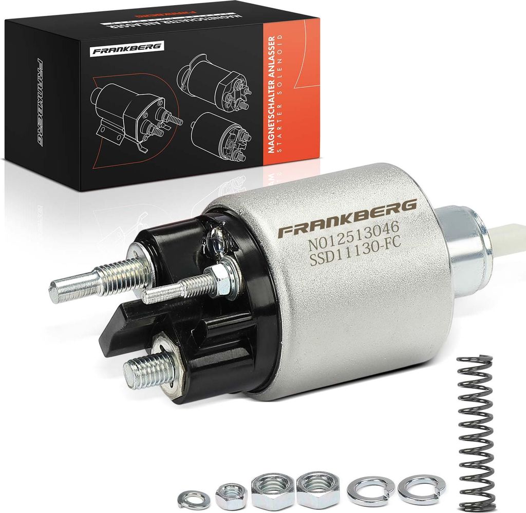 Frankberg 1x Magnetschalter Starter für Fiat Ducato Peugeot Boxer Bus Kasten Citroën Jumper