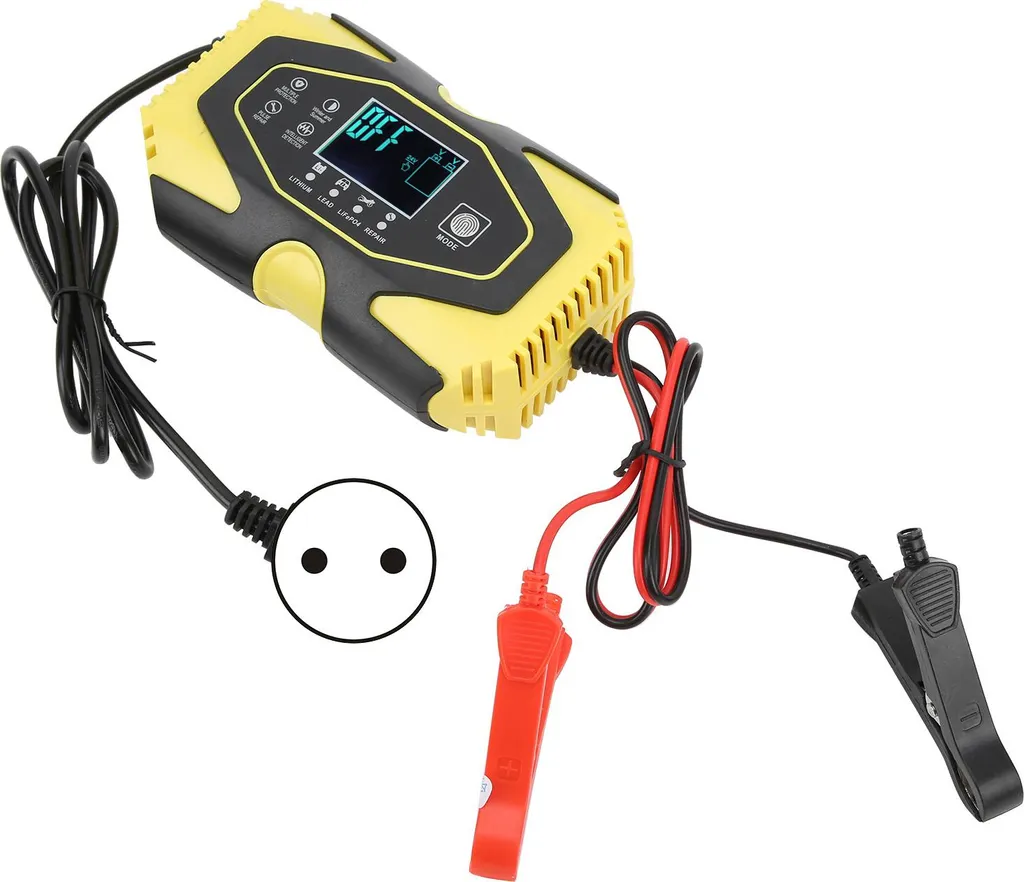 Chargeur intelligent avec affichage numérique et mode réparation de batterie