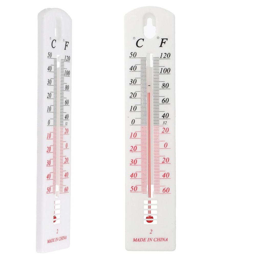 Thermometer 3 x Außen Innenthermometer Zimmerthermometer Außenthermometer weiß