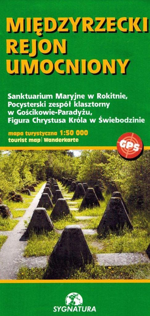 Festungsregion Międzyrzecz 1:50.000. Touristenkarte. Ausgabe 2024. Referenznummer