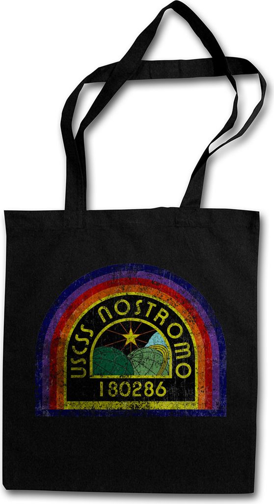 Urban Backwoods USCSS Nostromo Patch, Stofftasche, Farbe: Produktbild 