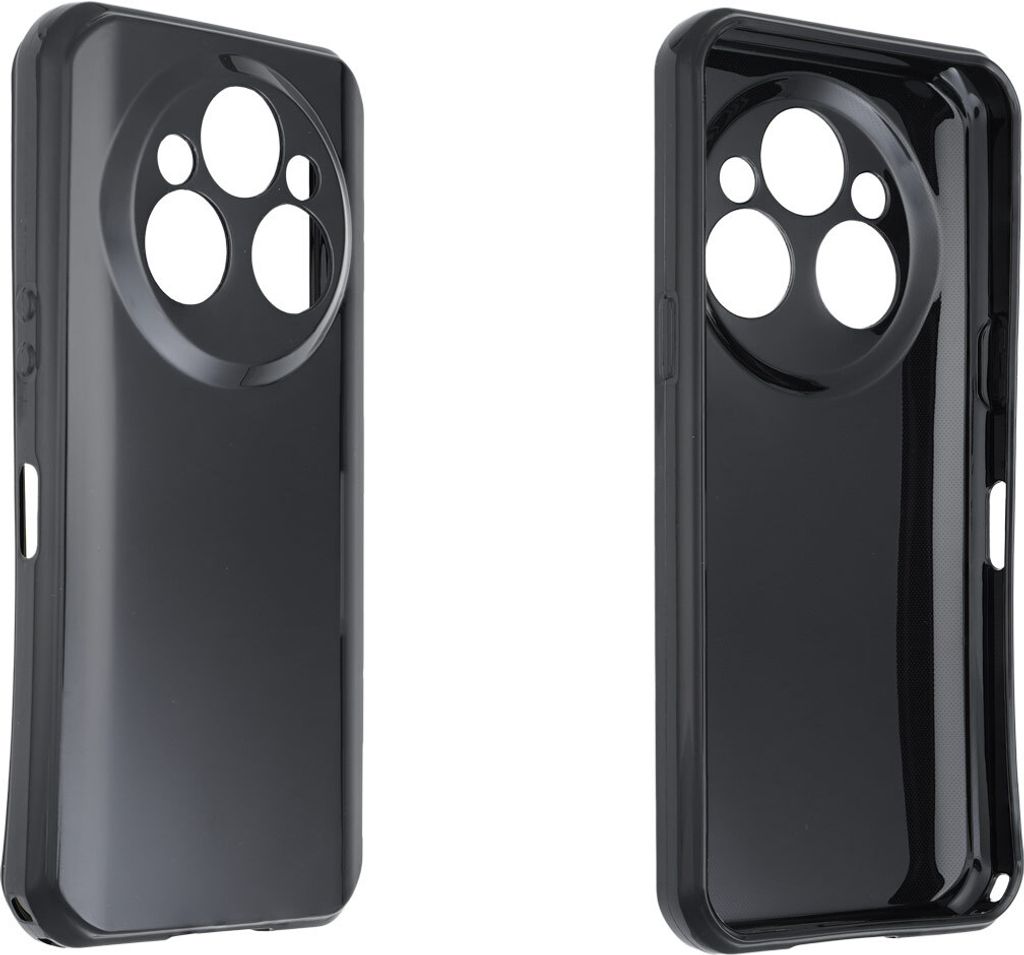 caseroxx Schutz-Hülle TPU-Hülle kompatibel mit Oukitel WP55 / WP55 Pro, Gummi Handy Tasche schwarz