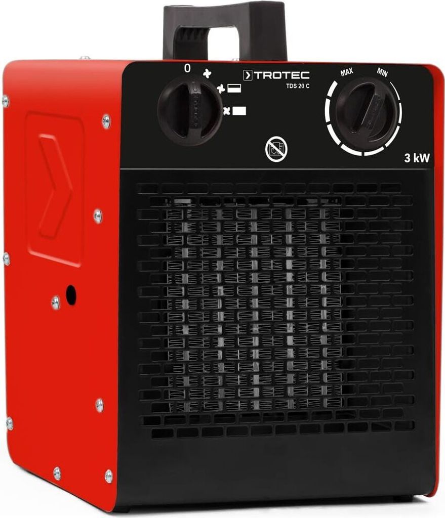 TROTEC Keramik Heizlüfter TDS 20 C Elektroheizer  inkl. Produktbild 2