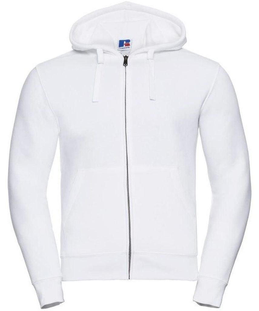 Russell Herren Authentic Kapuzenjacke FK694 (L) (Weiß)