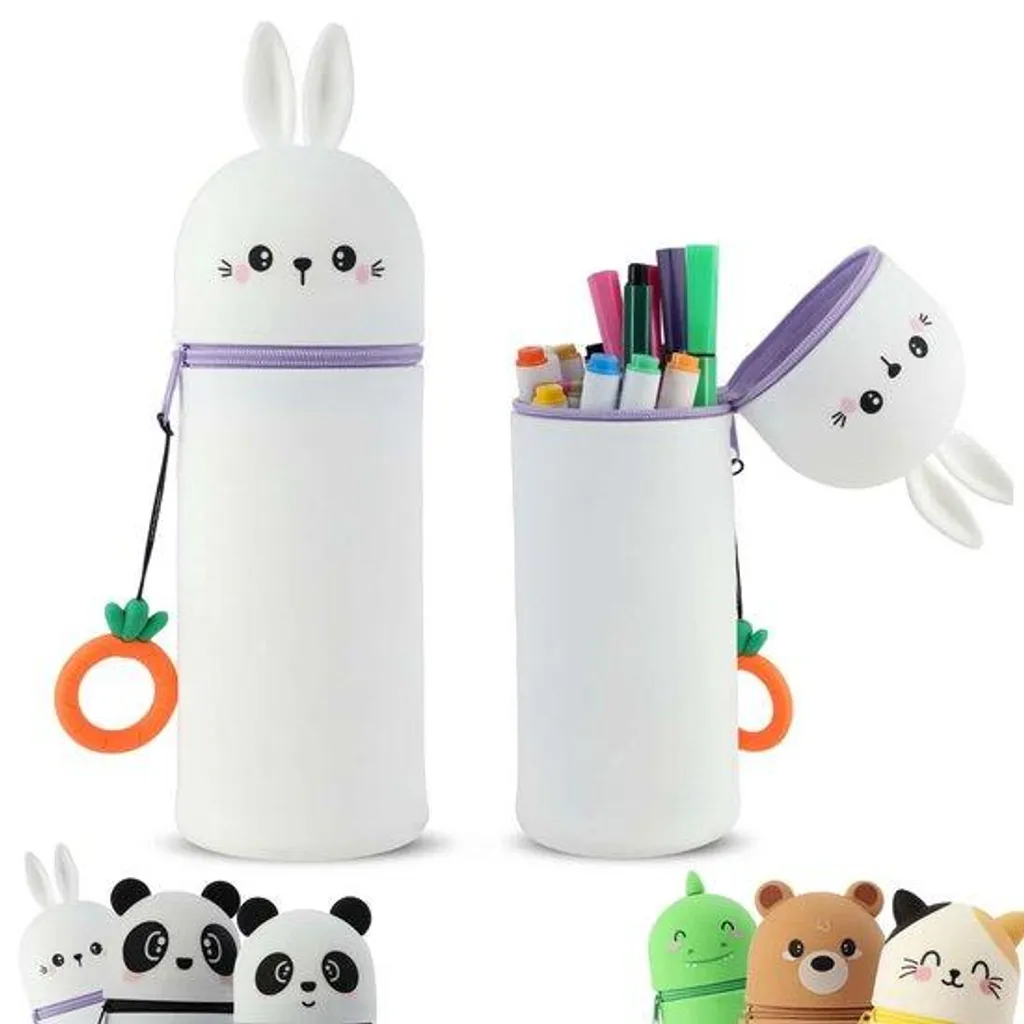 Rangement pinceaux silicone pour artistes nomades, facile transporter