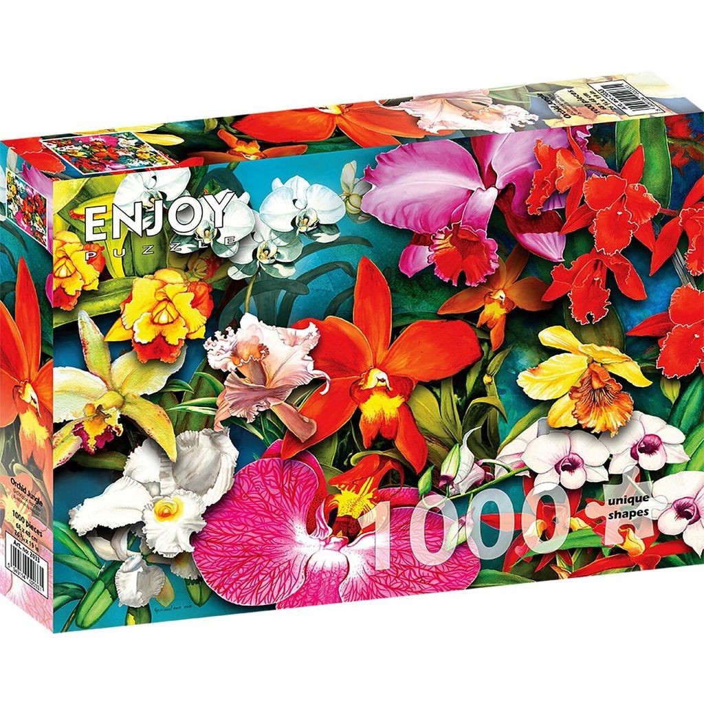 Puzzle 1000 pezzi Enjoy – Orchid Jungle Immagine del prodotto 