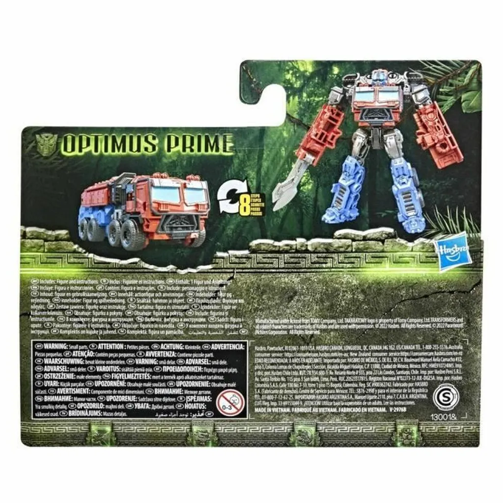 Figurine Transformers Optimus Prime 0 Hasbro : Jouet Robot Transformable - 6