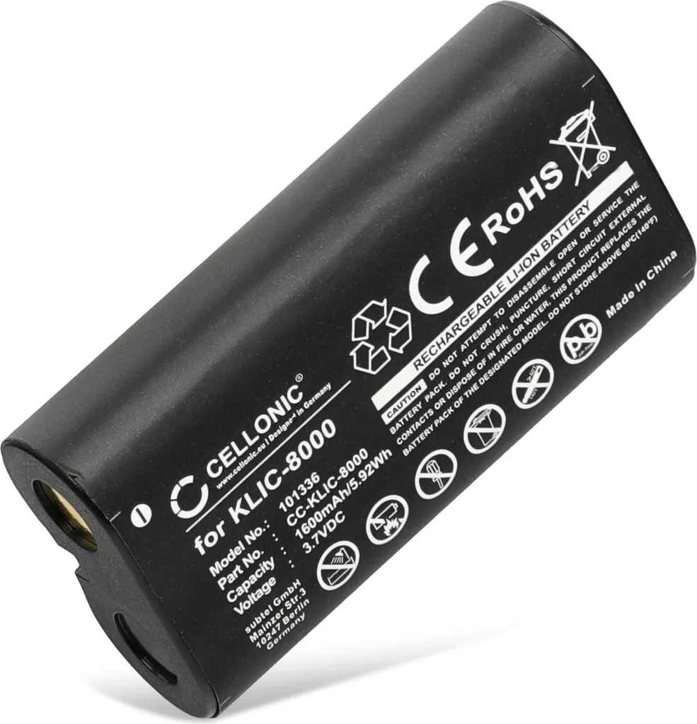 Energia per Kodak Easyshare Z8612 IS | Batteria CELLONIC KLIC-8000