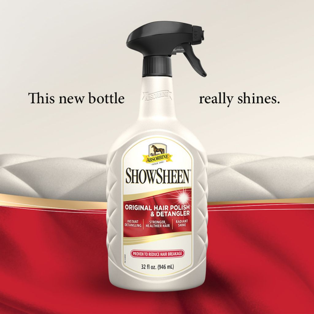 Absorbine ShowSheen Coat & Detangler, NEUE Sprühflasche