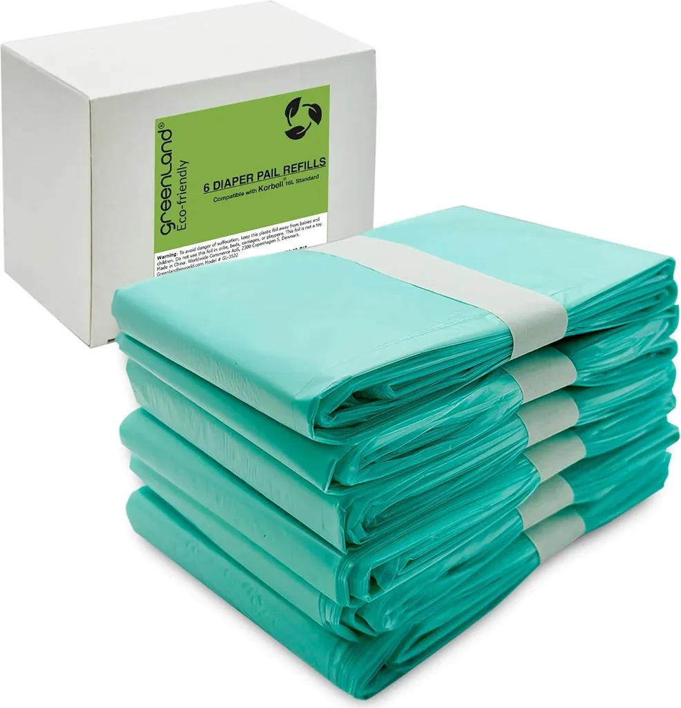 Recharges de seau à couches anti-odeur avec film multicouche épais