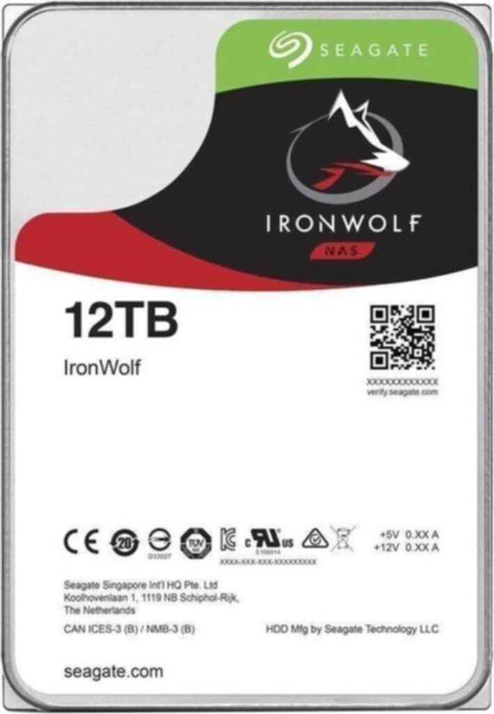 Seagate IronWolf ST12000VN0008 - Festplatte - 12 TB - Produktbild 