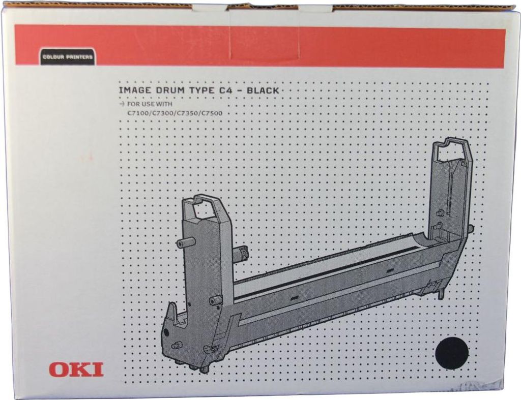 Oki 41962808 C4 Bildtrommel Black -A