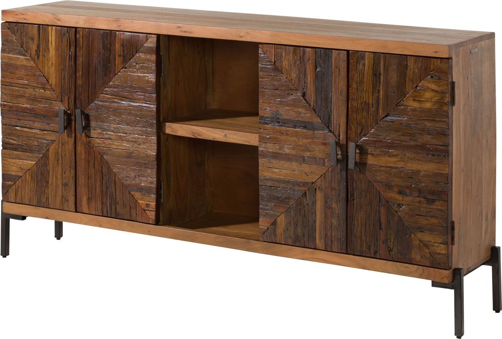 MASSIVMOEBEL24 | Credenza in legno riciclato 174x93x40 Immagine del prodotto 