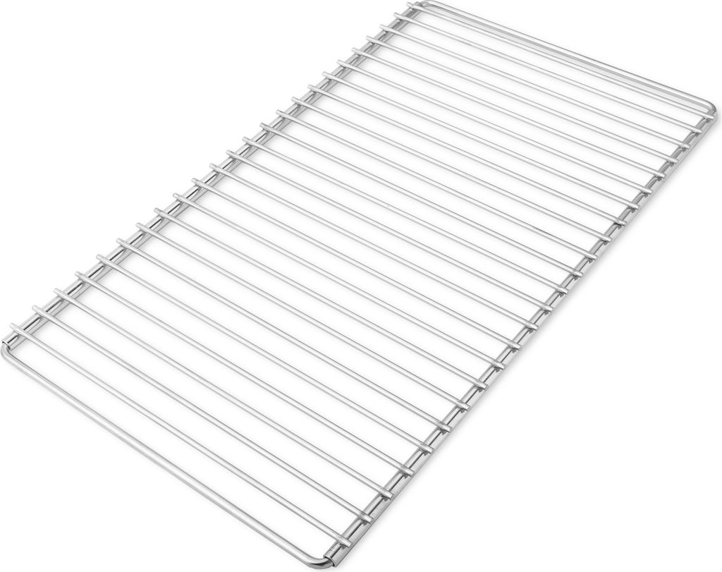 Edelstahl Grillrost mit verstellbarer Breite 50-60X30cm aus europäischem Edelstahl, Verstellbarer Grillrost, Grillrost Ausziehbar