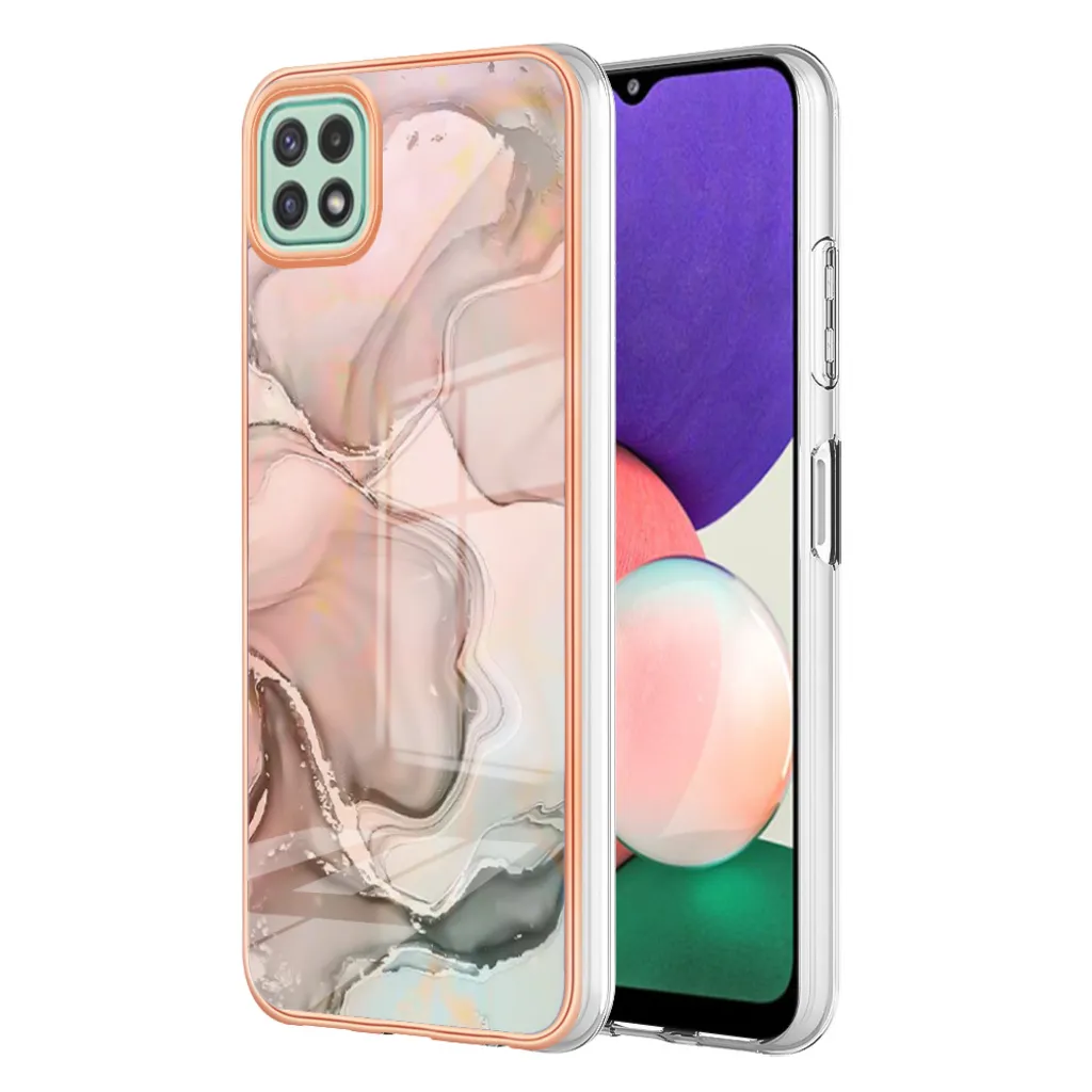 Cover Samsung A22 5G Antiurto TPU - Silicone Rinforzato Crème - 1