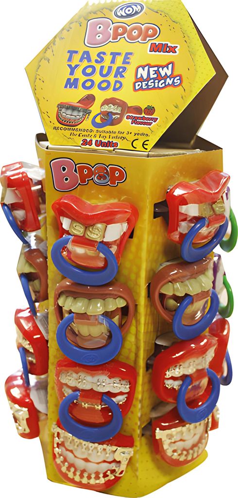 B-Pop Lutscher mit Gebiß 8435124851603 Produktbild 
