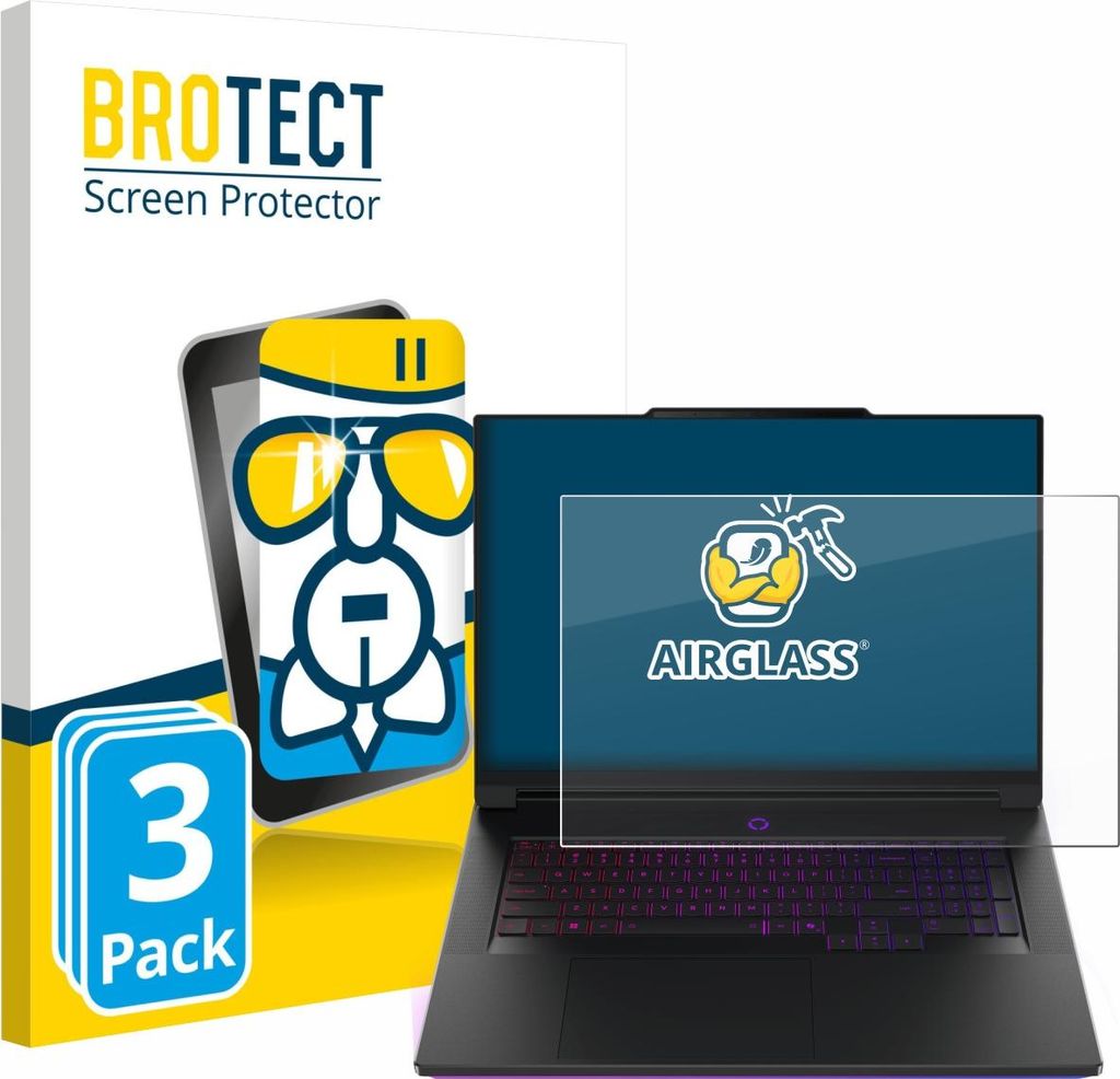 3x BROTECT Schutzglas für Lenovo Legion 9i Gen 10 18" Produktbild 