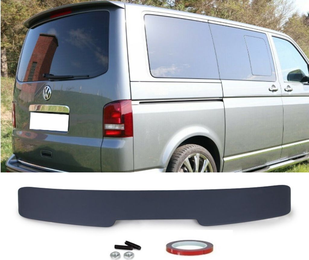 Dachspoiler Heckspoiler Spoiler grundiert passt für VW T5 mit Heckklappe 2003-2015