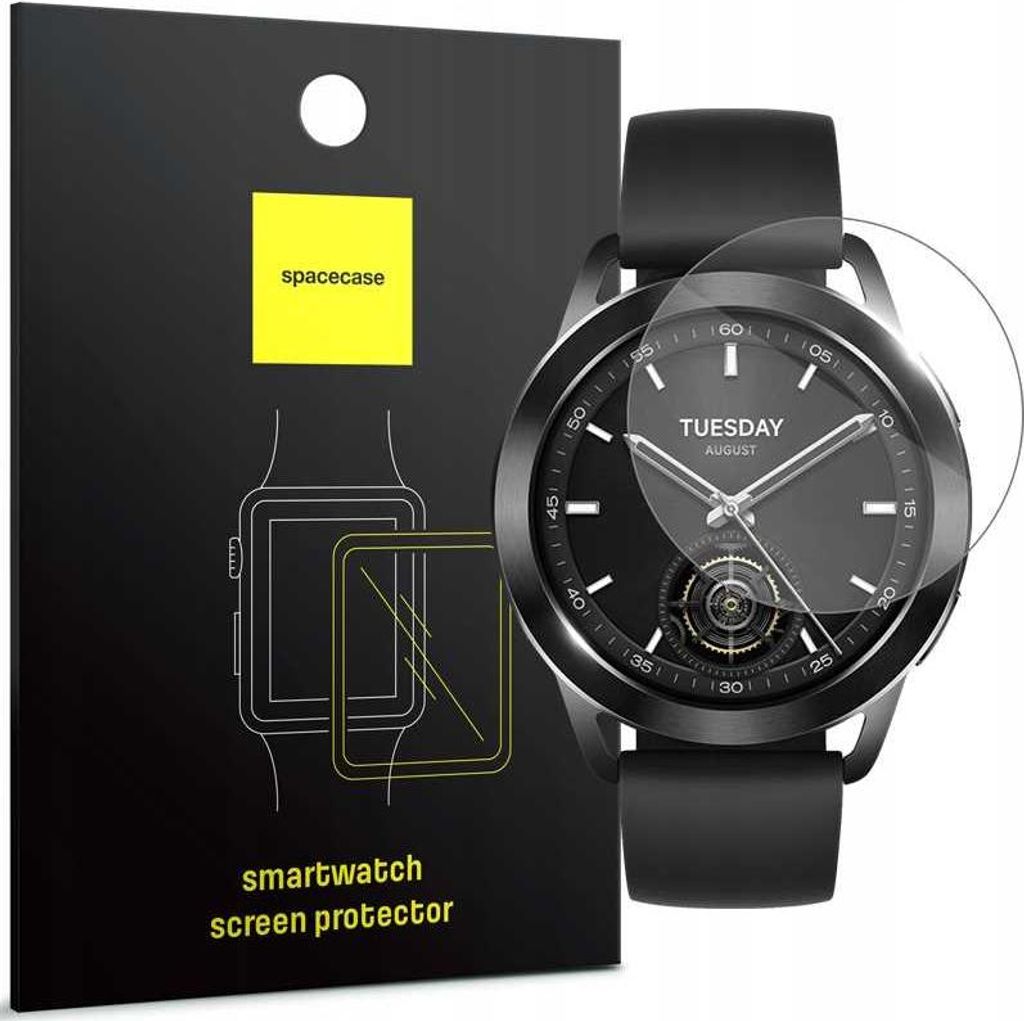 Spacecase Hybrid Glas Xiaomi Watch S3