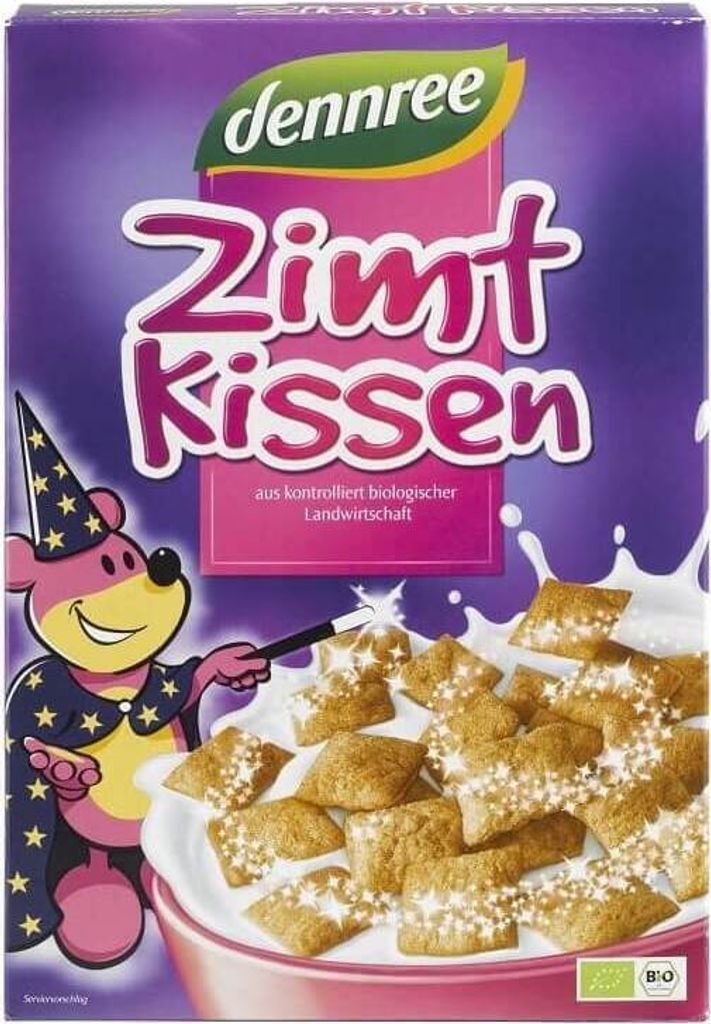 Frühstücksflocken, Zimtkissen  300 g - DENNREE Produktbild 