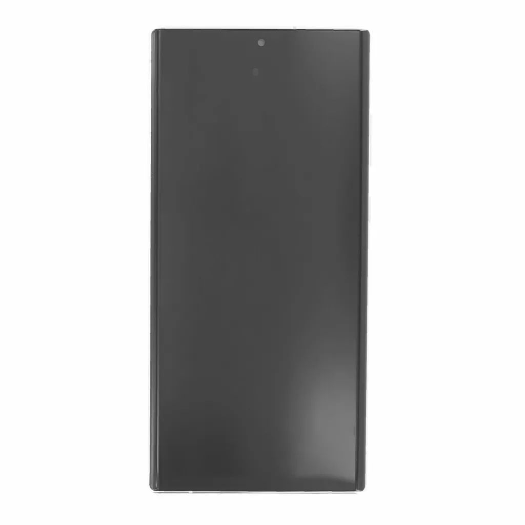Écran LCD original Samsung Galaxy S22 Ultra S908 avec châssis blanc