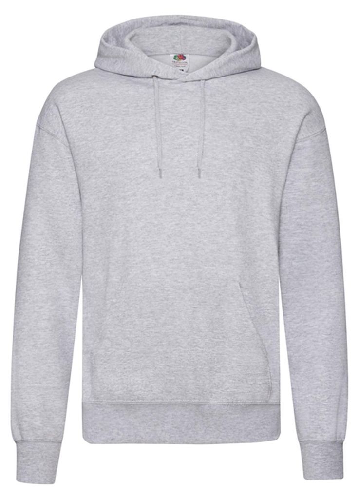 Fruit of the Loom - "Classic" Kapuzenpullover für Herren/Damen Uni LT2048 (S) (Grau meliert)