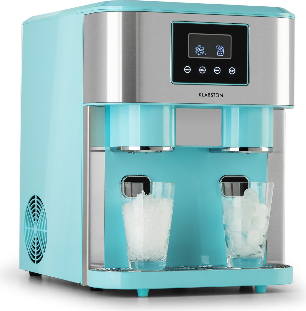 Klarstein Eiswürfelmaschine Klein, 1,8L Eiswürfelbereiter, Produktbild 1