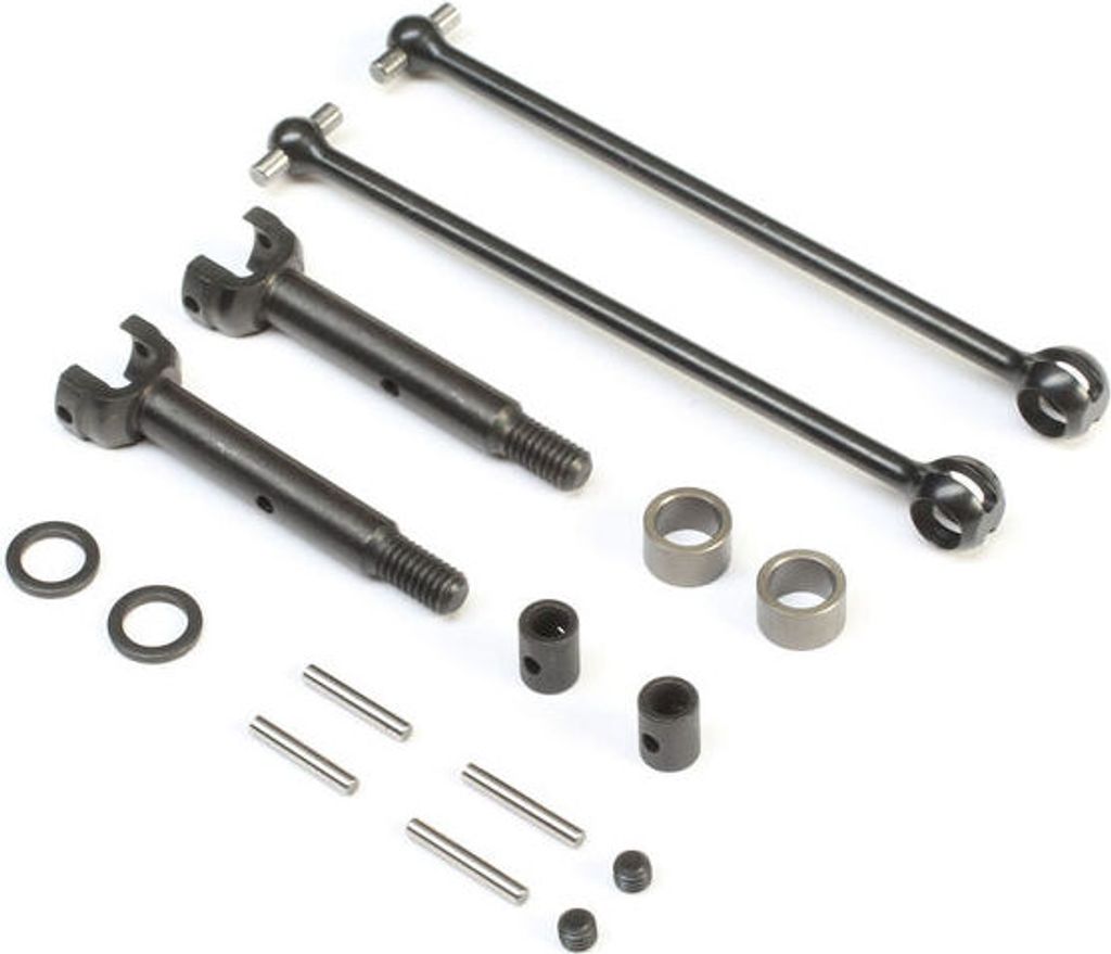 Losi Steel CVA Driveshaft Set, SR Diff: 22 5.0 SR